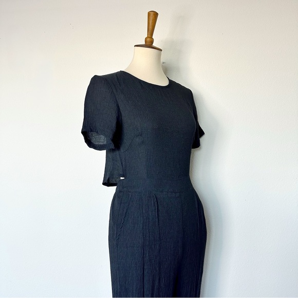 Modern Citizen Isabel Open Back Button Up Jumpsuit - Picture 5 of 14